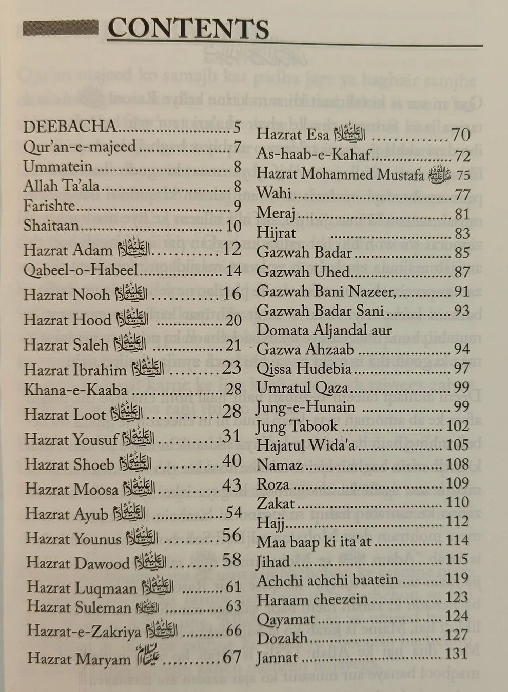 Adam Se Mohammed Tak In Roman English