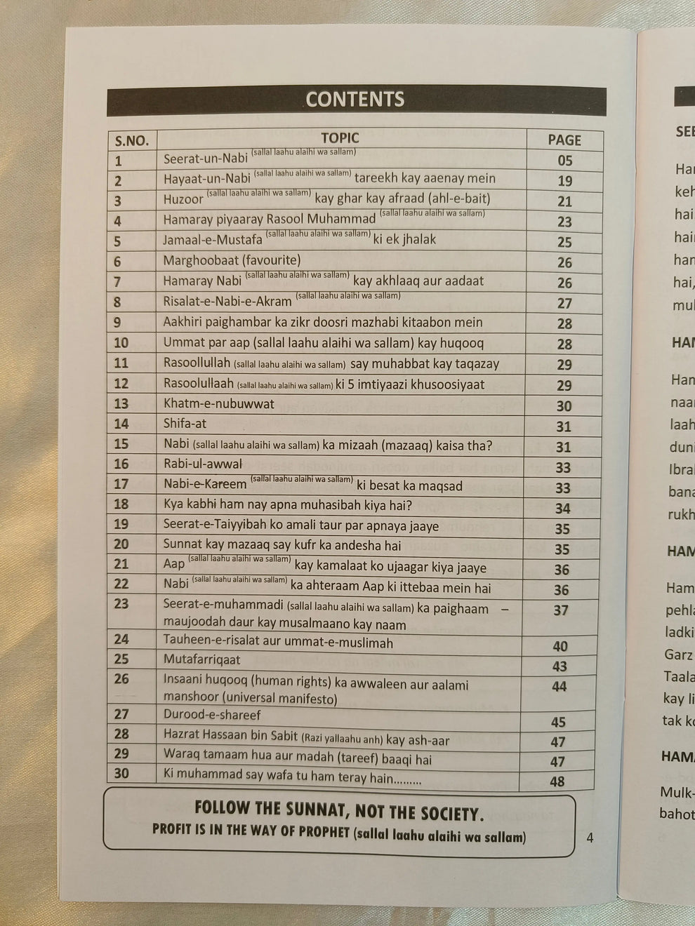 Seerat Un Nabi (S.A.W)