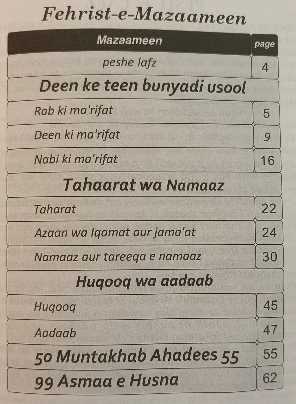 Aao Deen Seekhein(Roman Script)