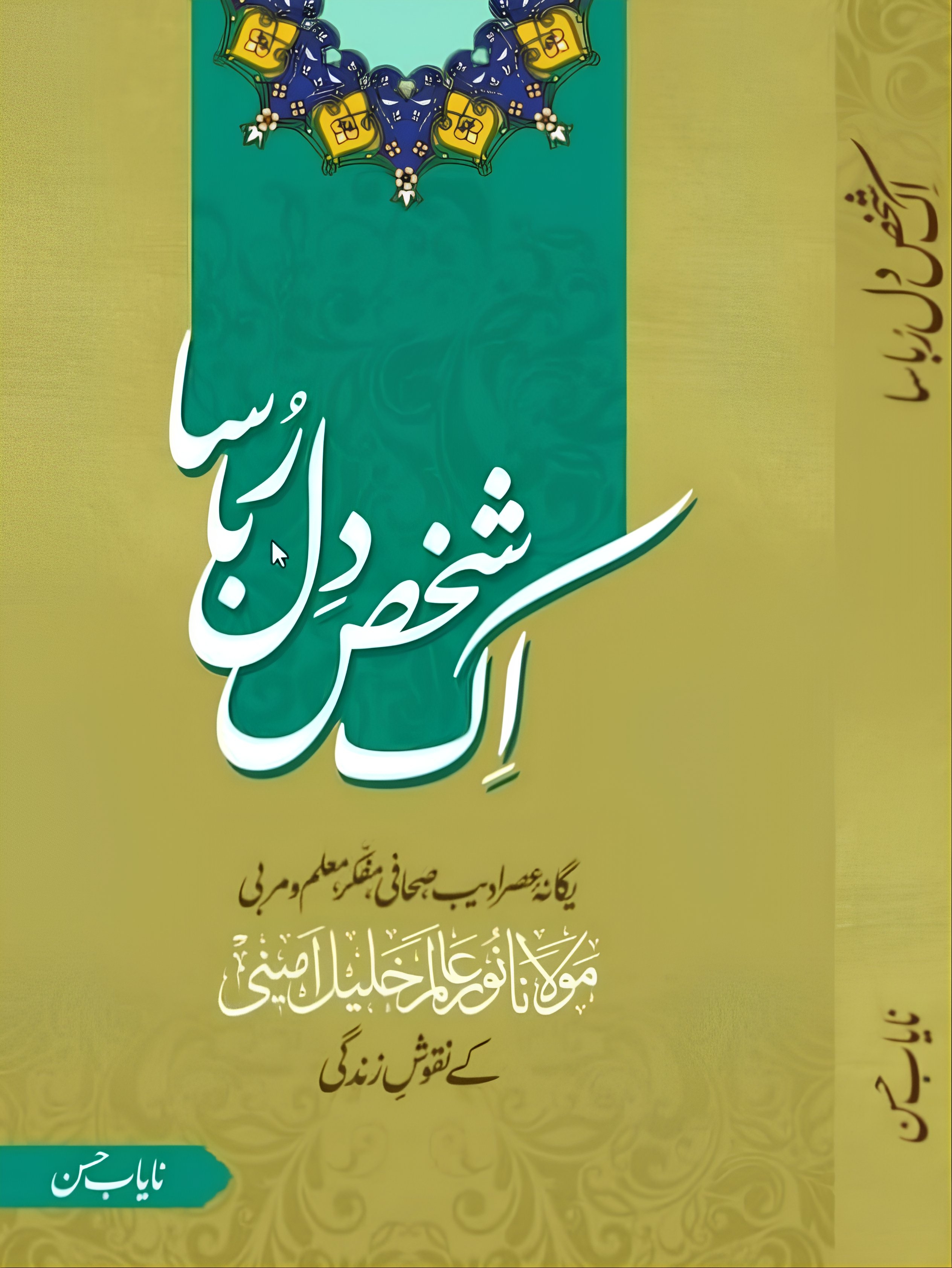 ایک شخص دلربا سا (مولانا نور عالم خلیل امینی کے نقوش زندگی)