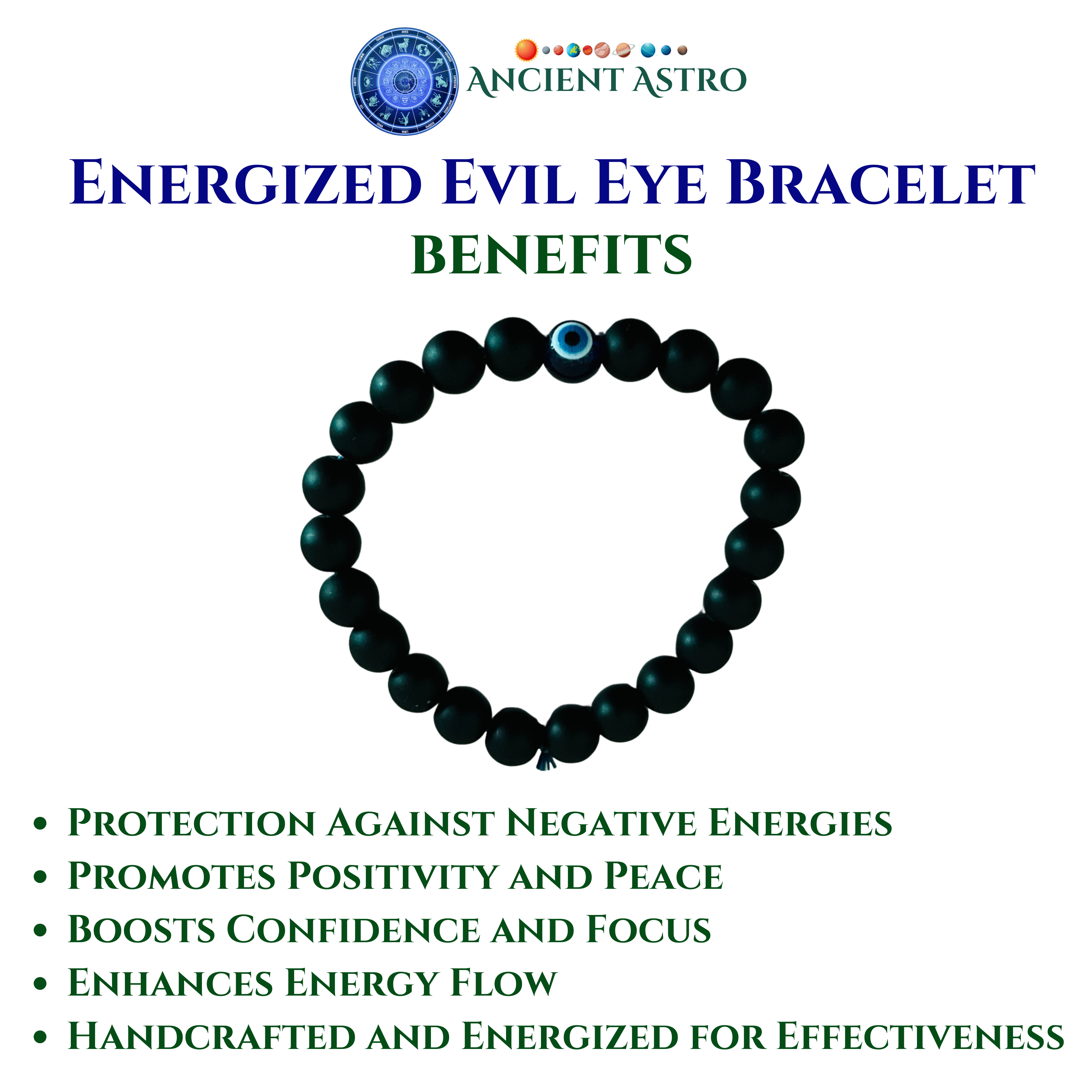 Energized Evil Eye Bracelet 