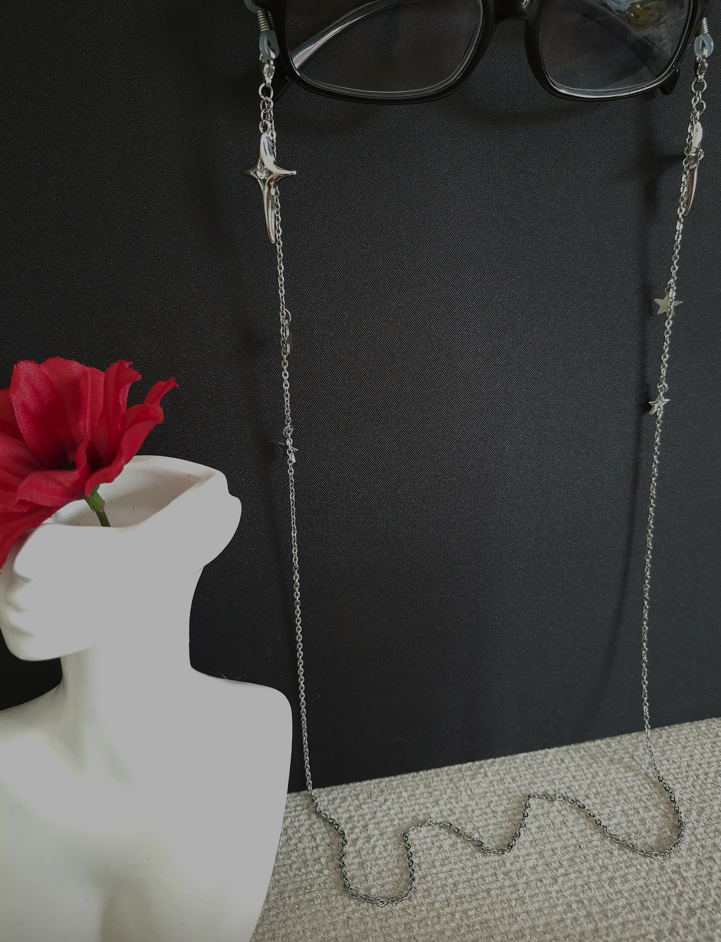 Bijou de lunettes 'SILVER STAR'