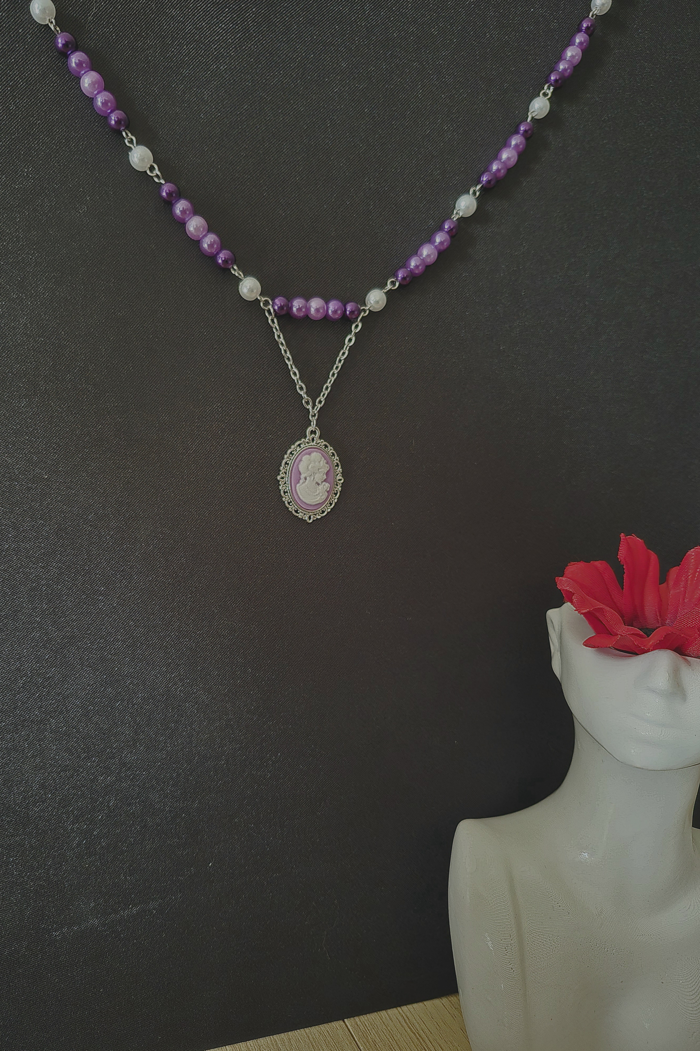 Collier 'PURPLE DIVA'