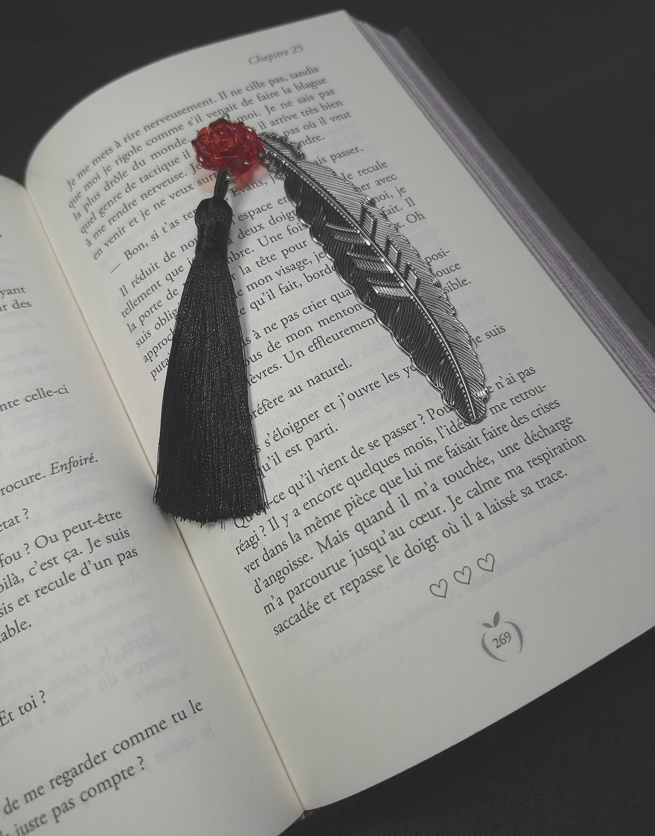 Marque-pages 'ROSE'