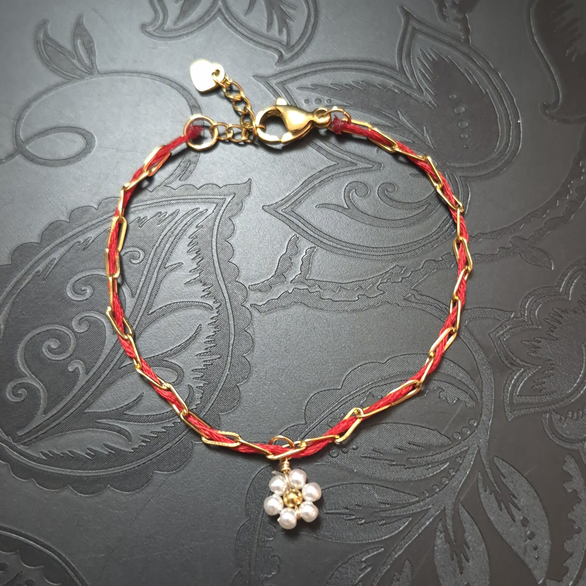 Bracelet 'FIL ROUGE'