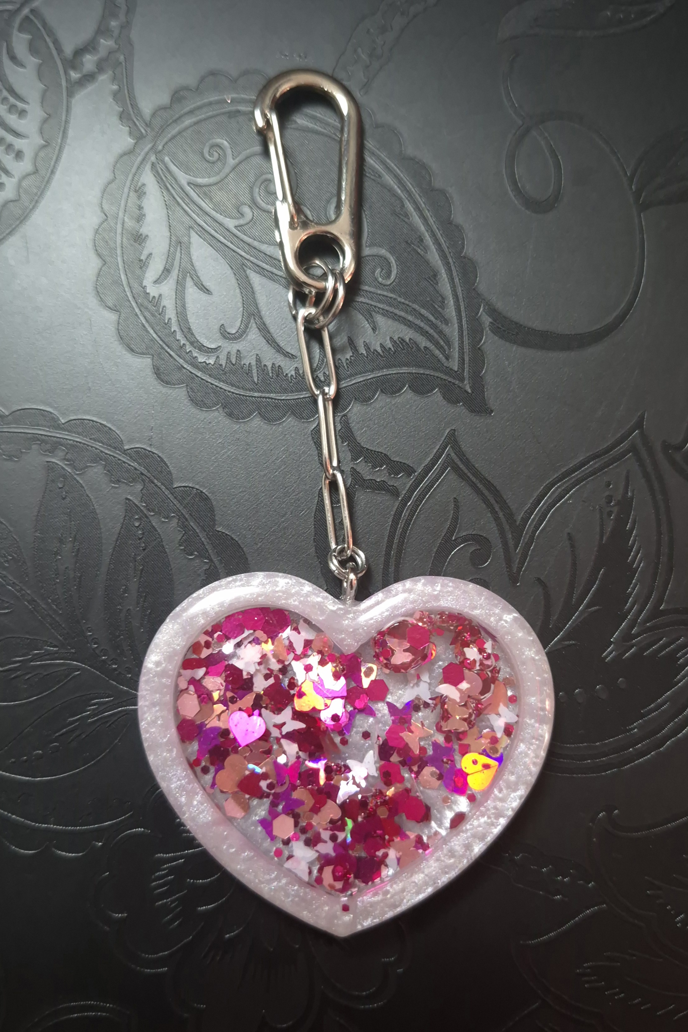 Porte-clé shaker 'AMOUR'