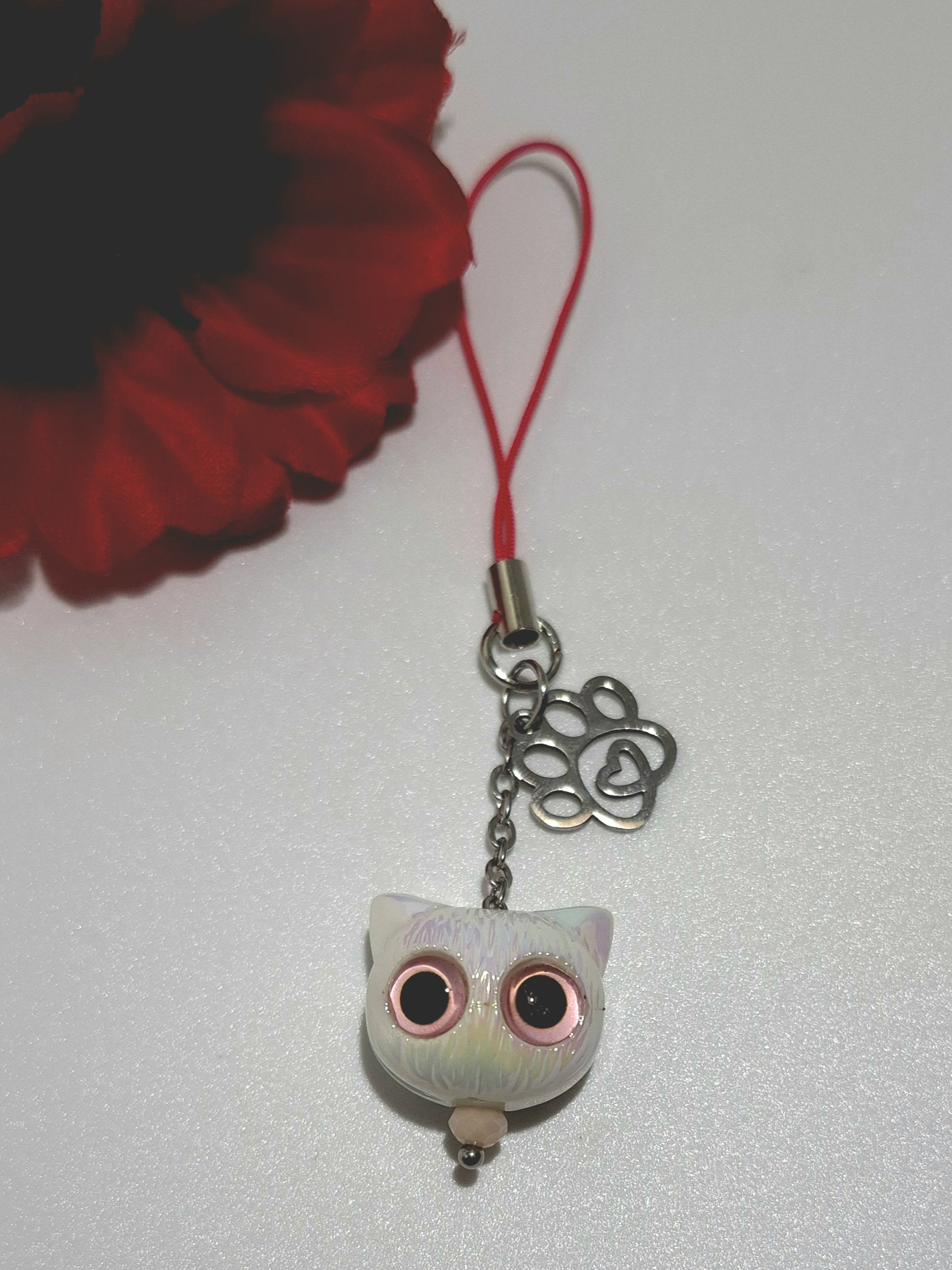 Bijou de téléphone 'STEEL CAT'