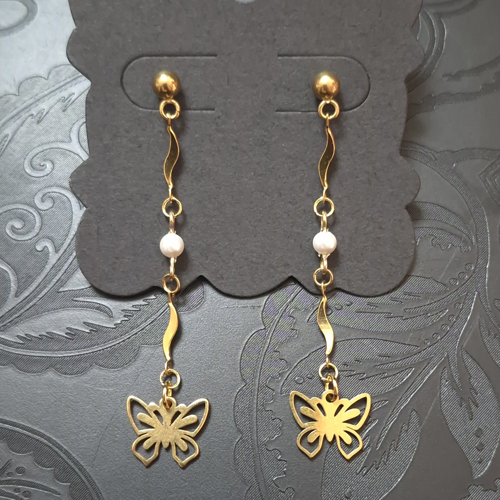 Boucles d’oreilles 'BUTTERFLY'