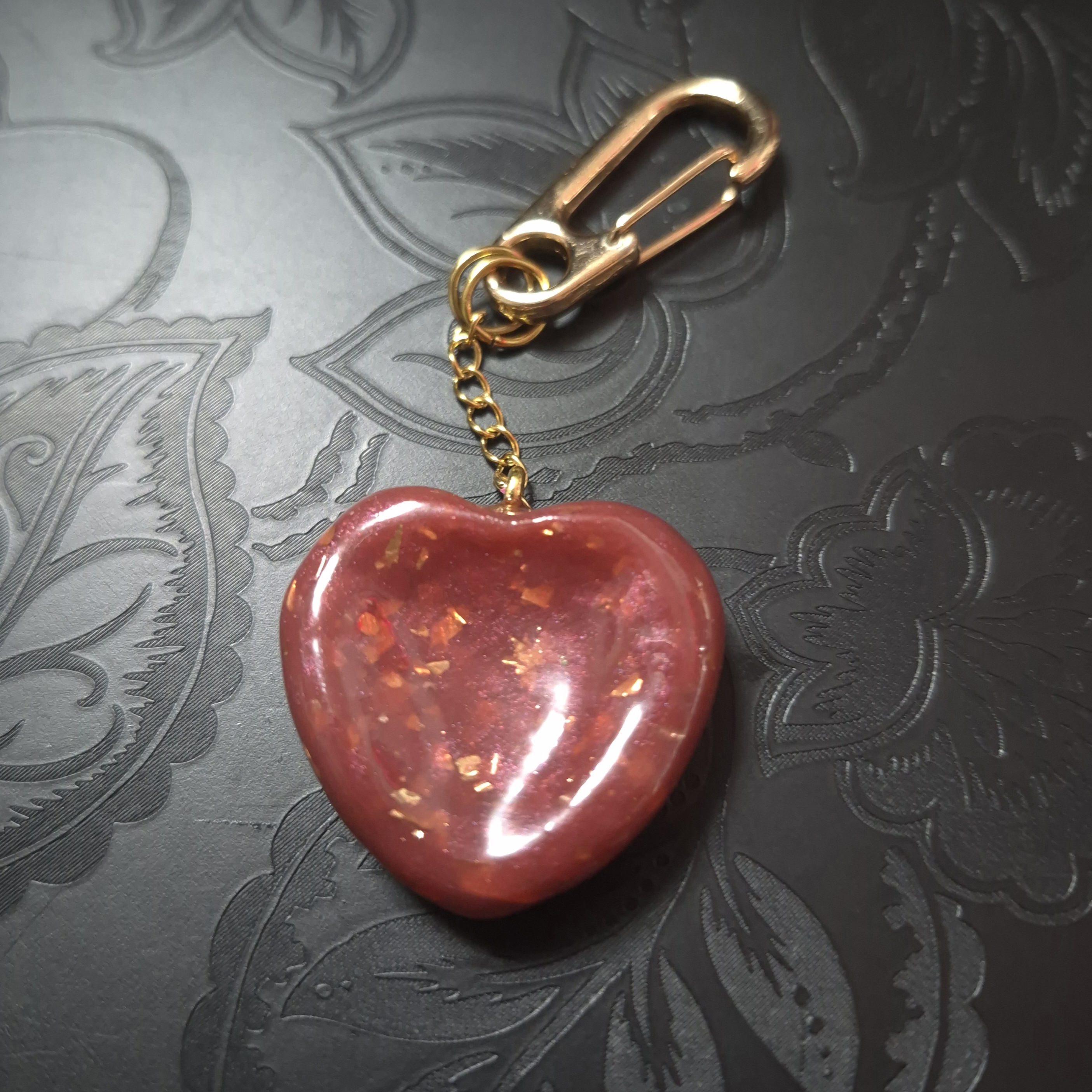 Worry stones 'COEUR EN OR'