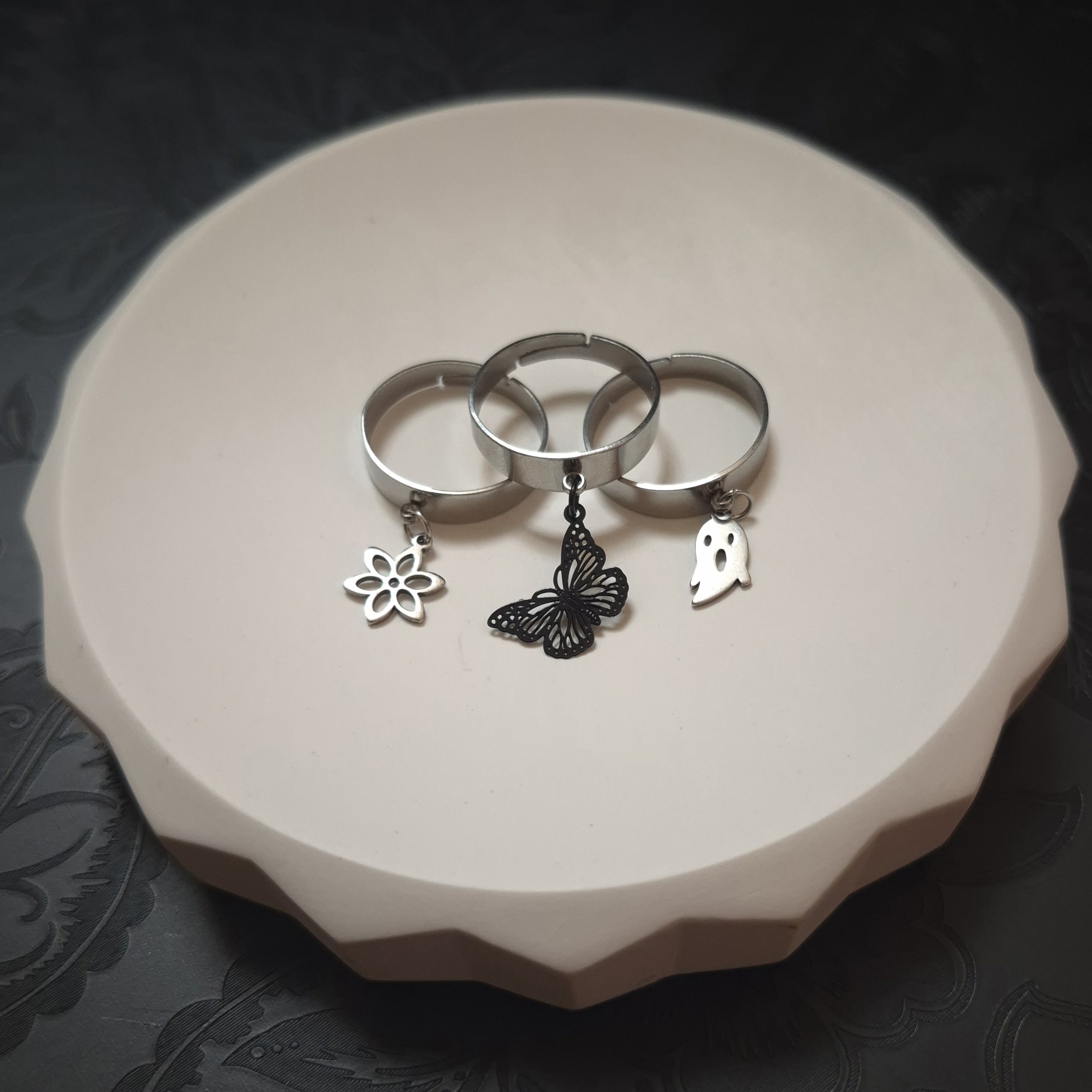 Bague 'LITTLE STEEL'