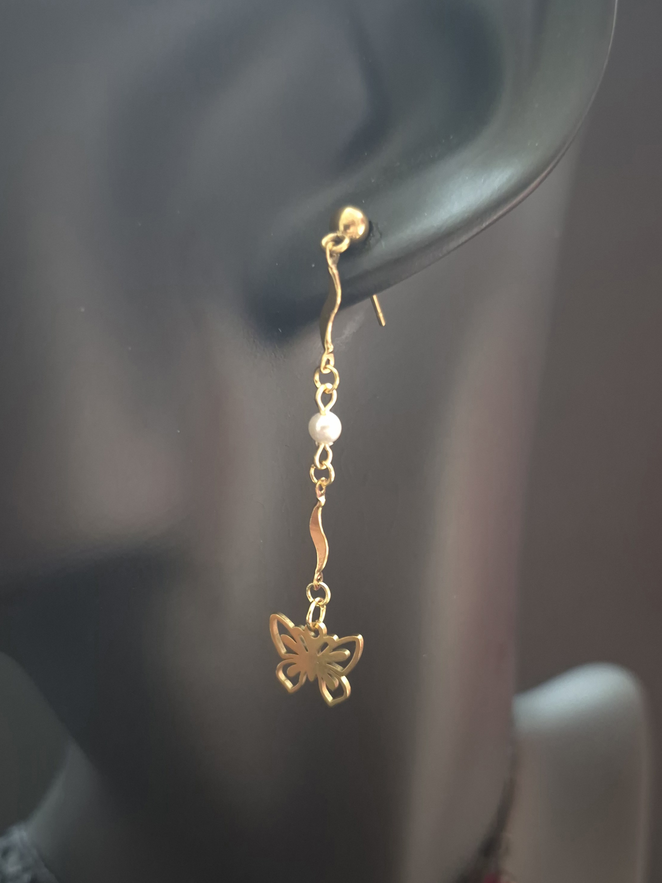 Boucles d’oreilles 'BUTTERFLY'