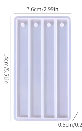 Marque-pages en résine personnalisé