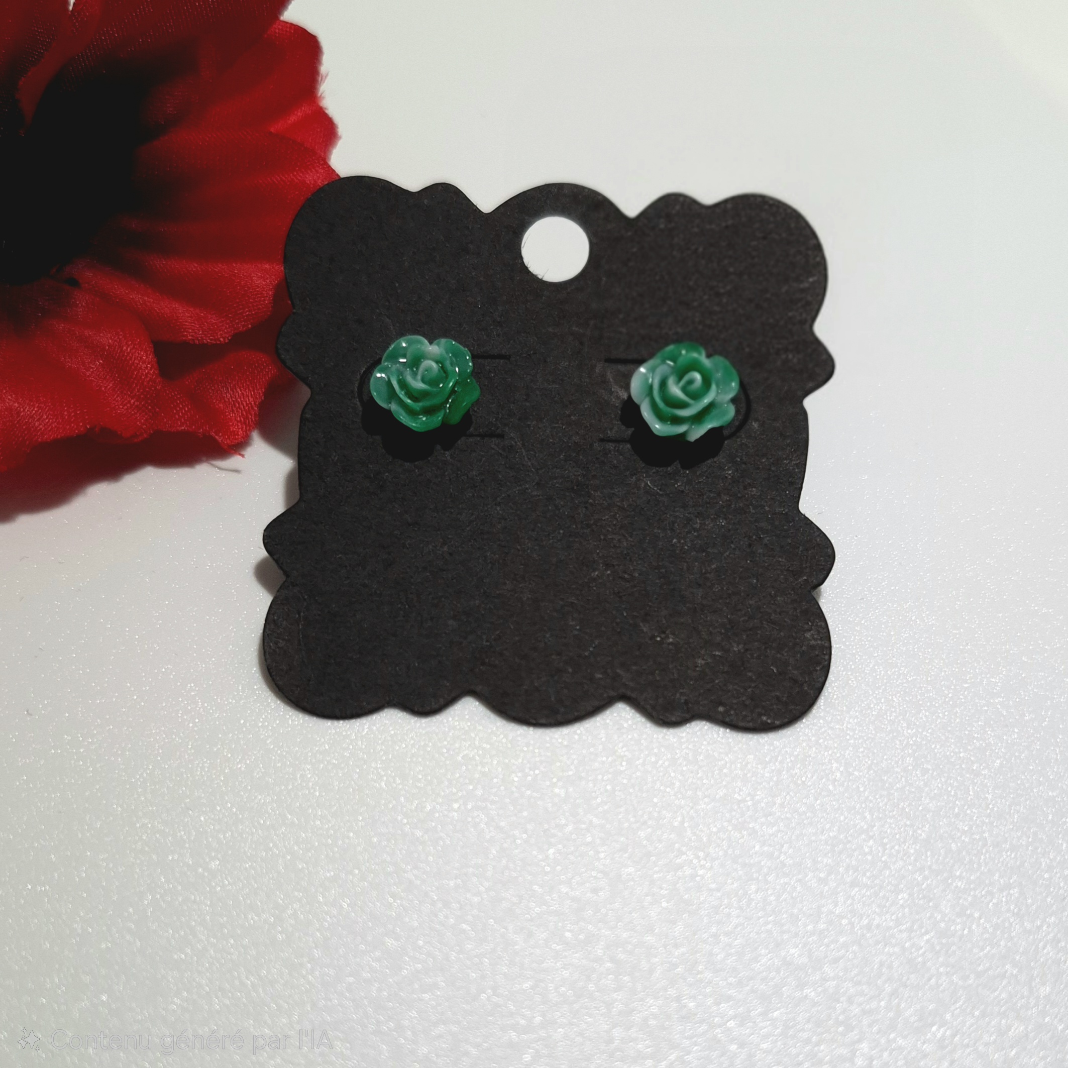 Puces d’oreilles 'Rosie'