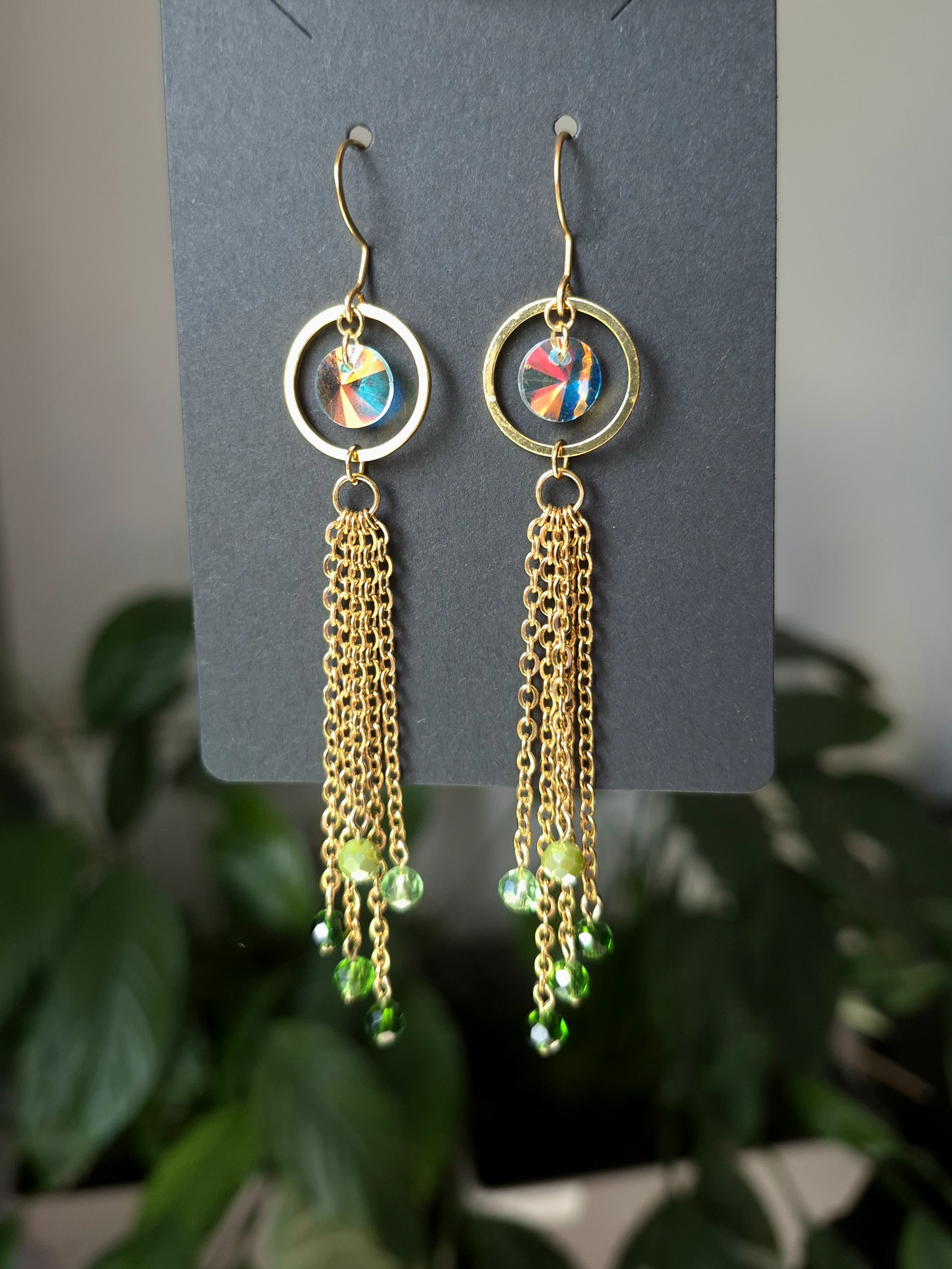 Boucles d’oreilles 'NYMPHÉA'