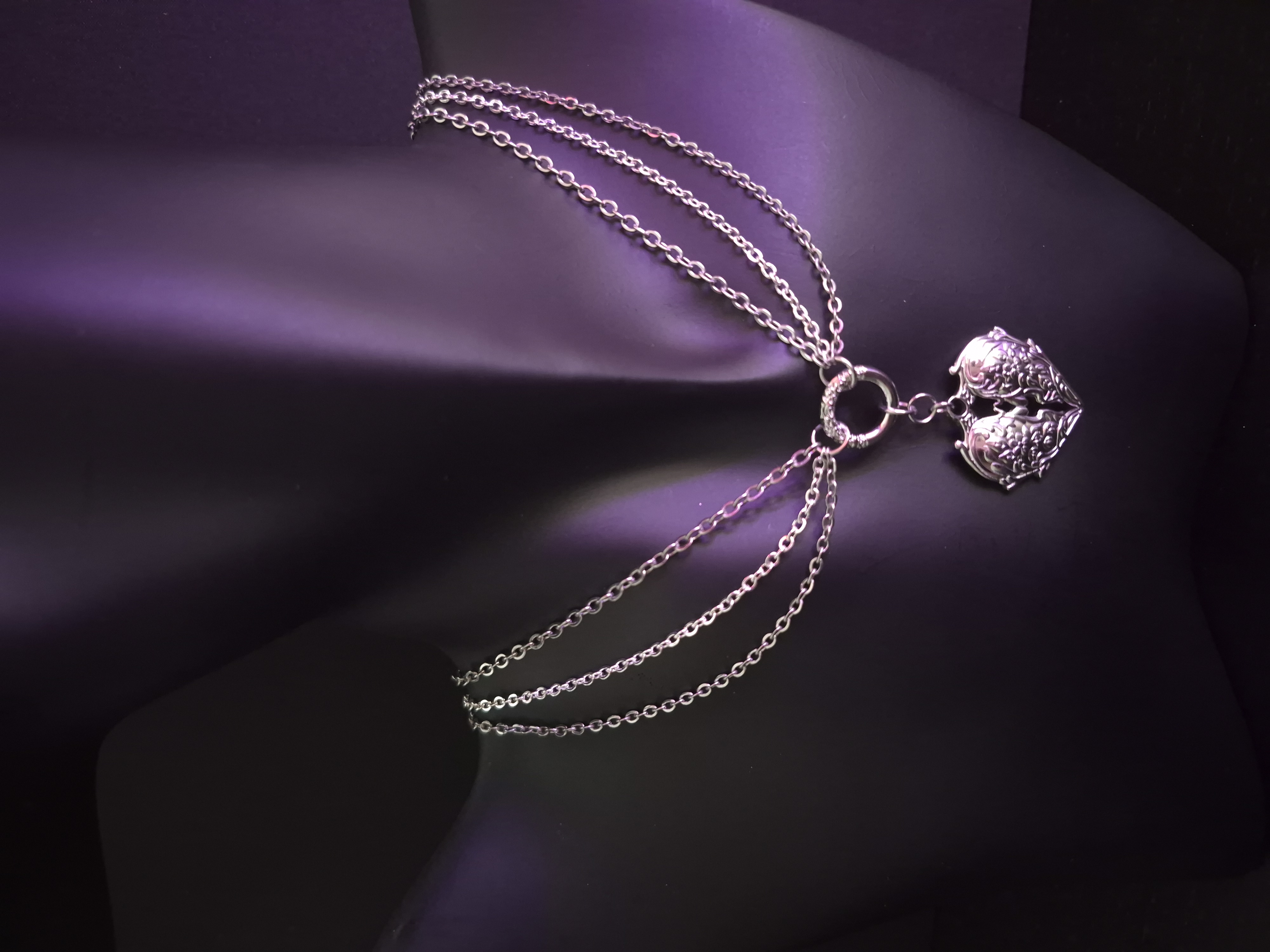 Collier 'FULL ARGENT'