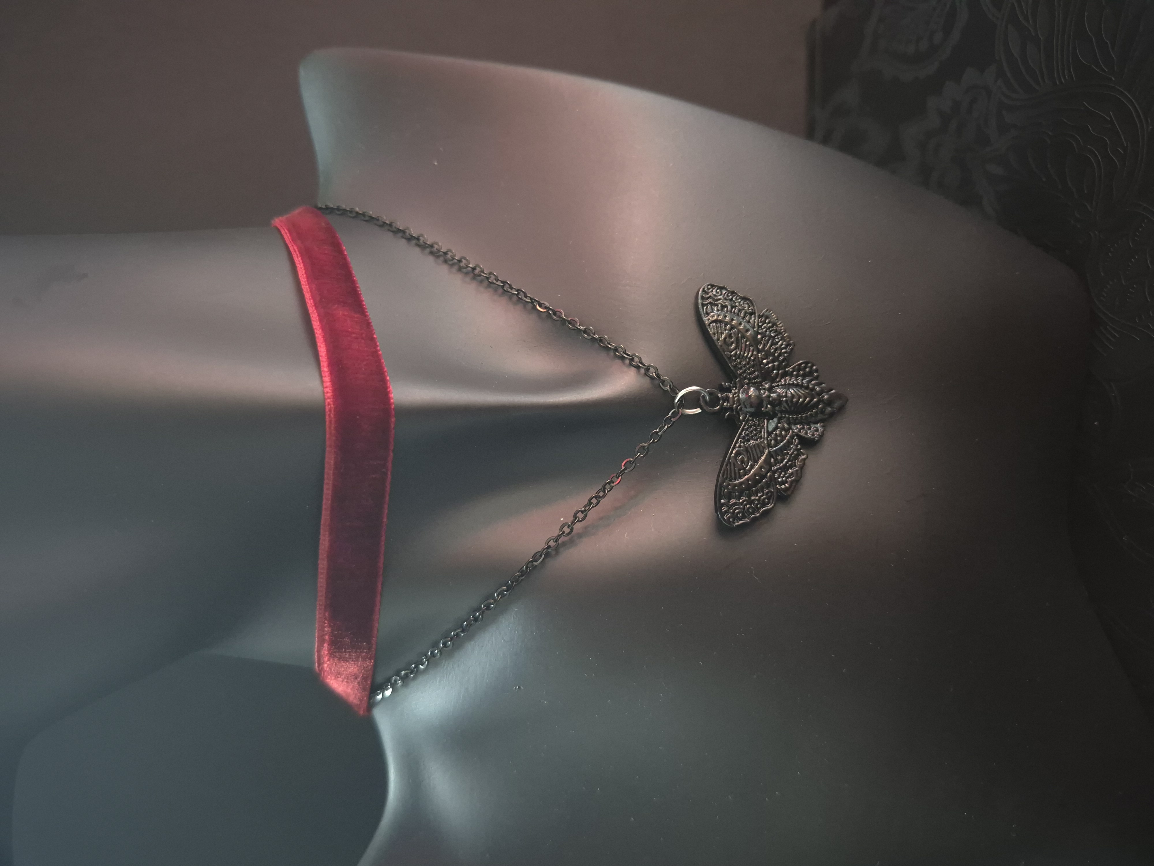 Collier 'DARK BUTTERFLY'