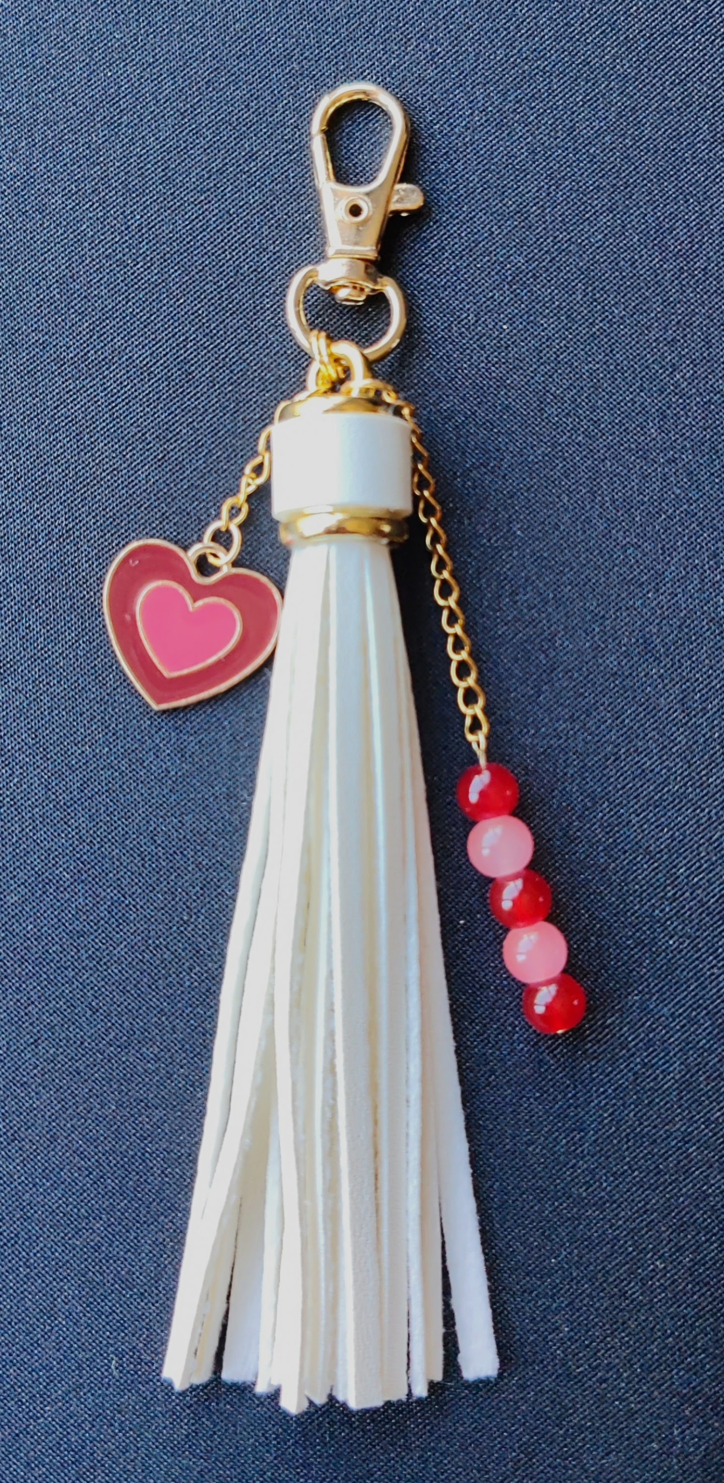 Porte-clé 'PINK HEART'