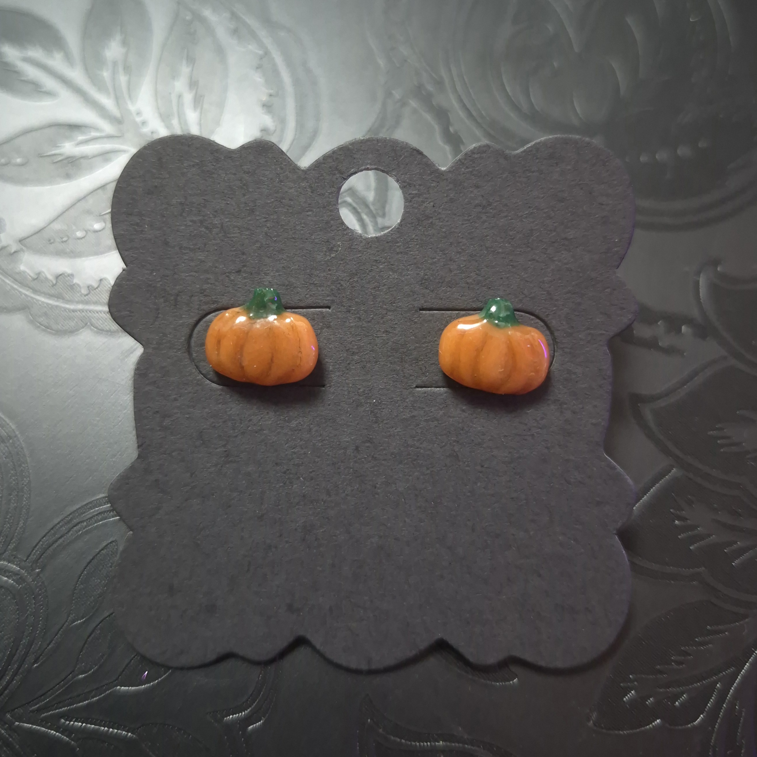 Puces d’oreilles 'PUMPKIN'