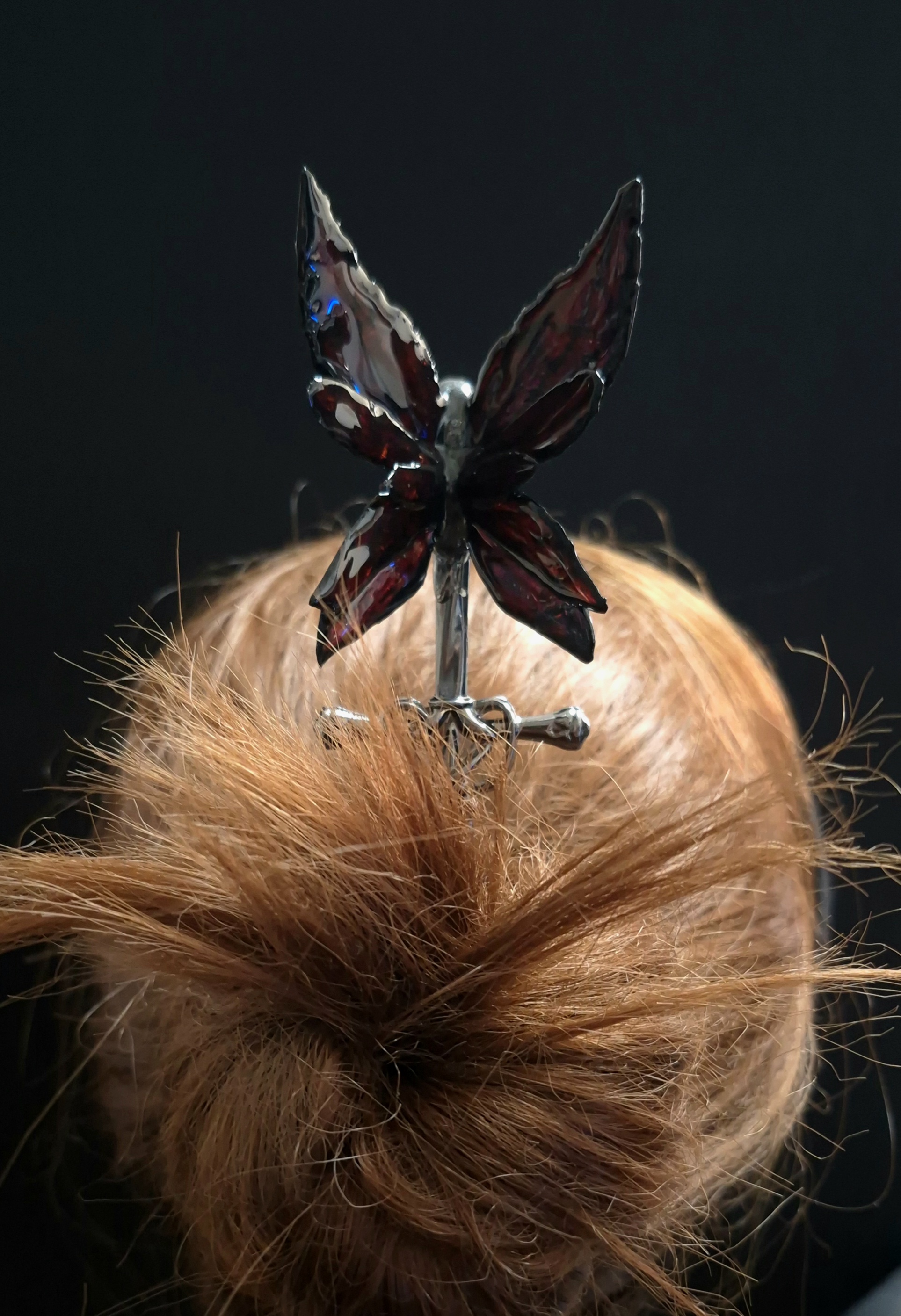 Pique à cheveux 'FÉE VENGERESSE'