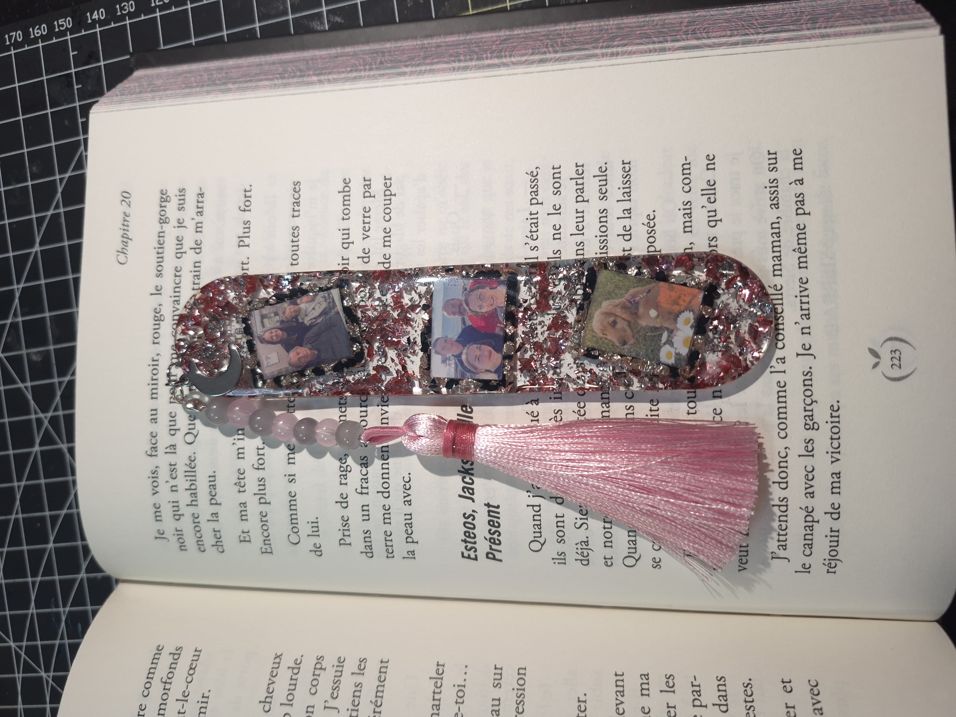 Marque-pages en résine personnalisé