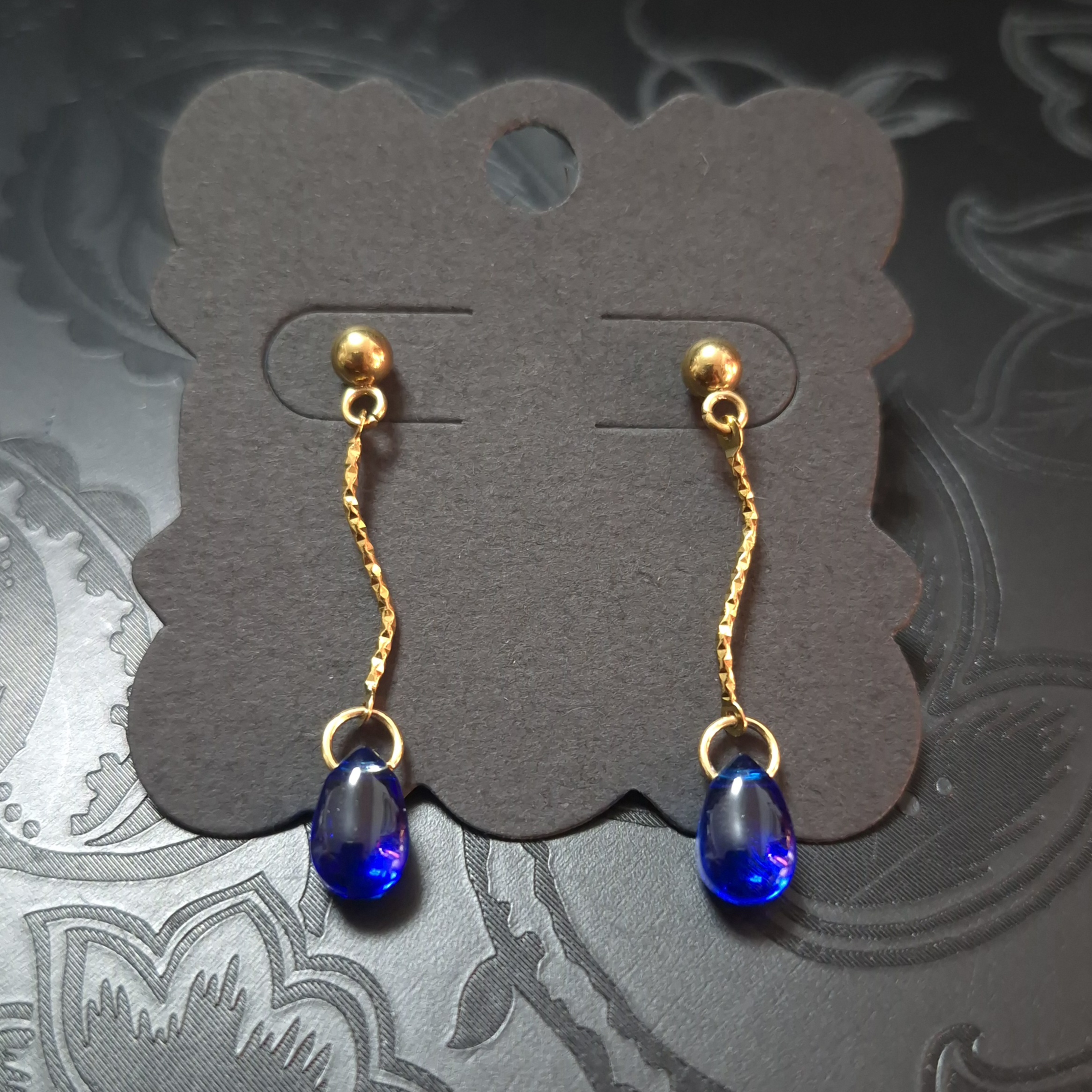 Boucles d’oreilles 'GOUTTES'
