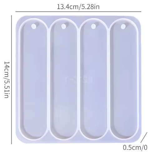 Marque-pages en résine personnalisé