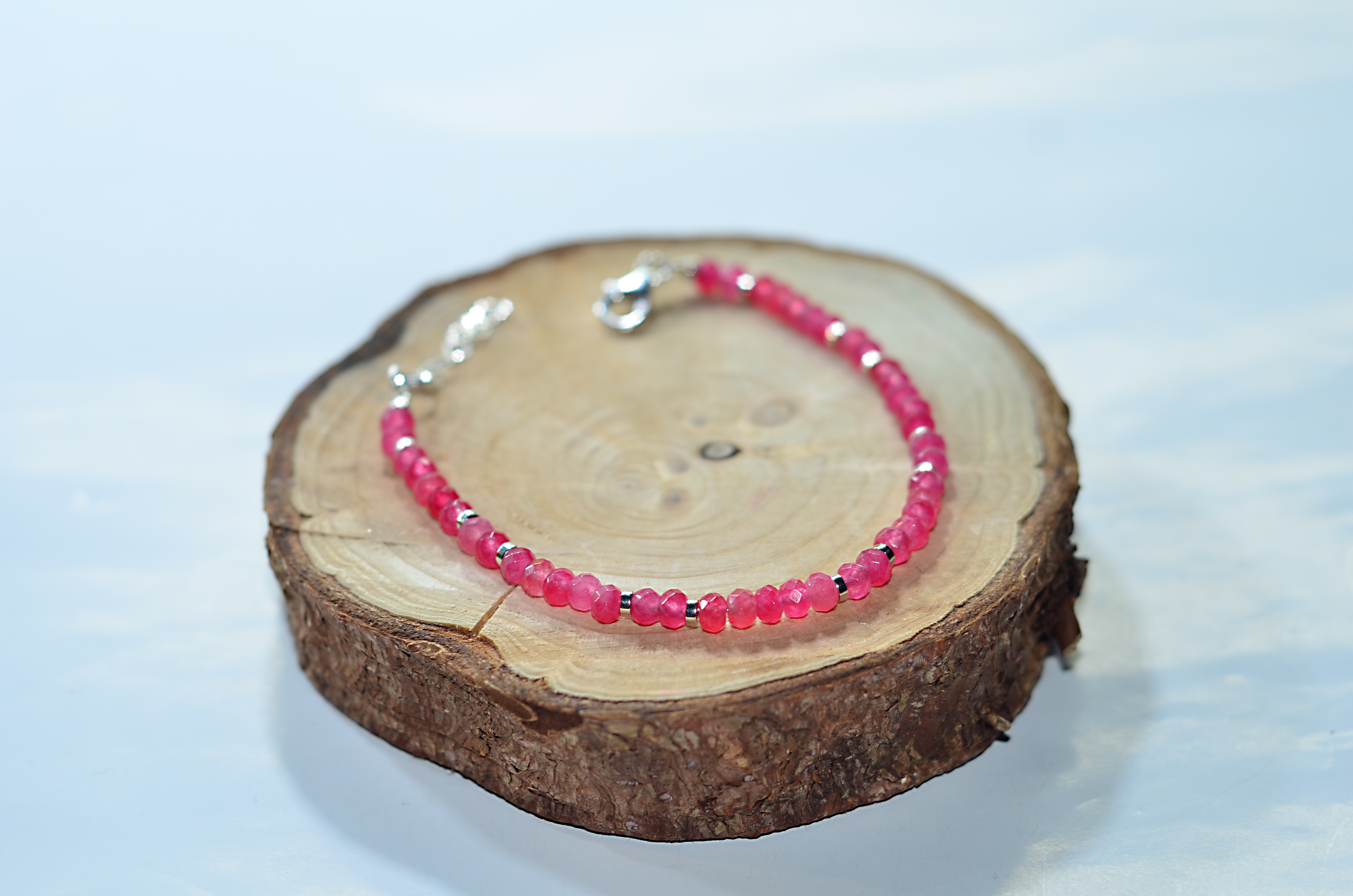 Biżuteria z kamieni naturalnych jadeit nr kat. 339a,b,c,d,e