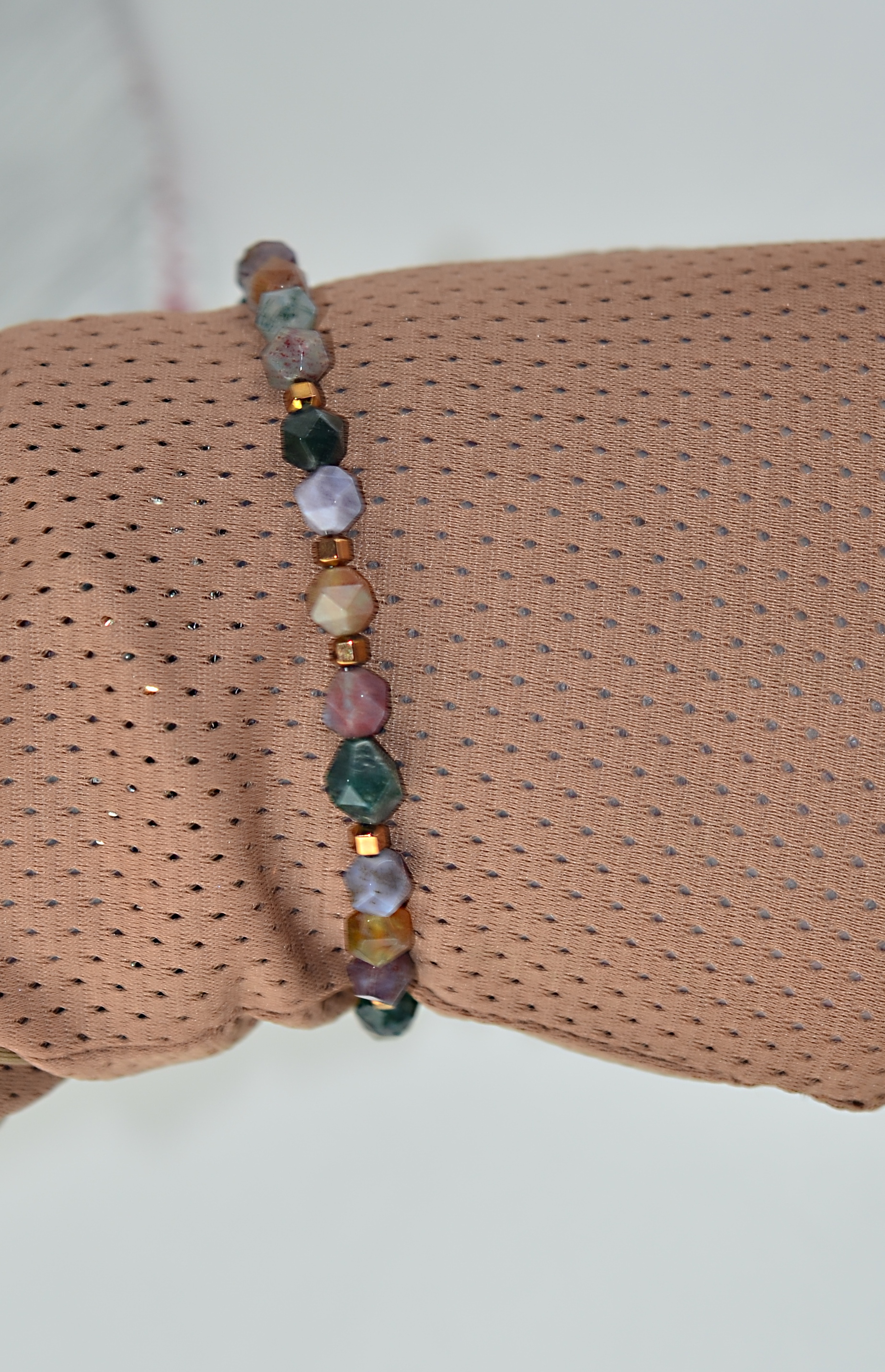 Biżuteria z kamieni naturalnych - bransoletka z agatem - nr kat. 282a