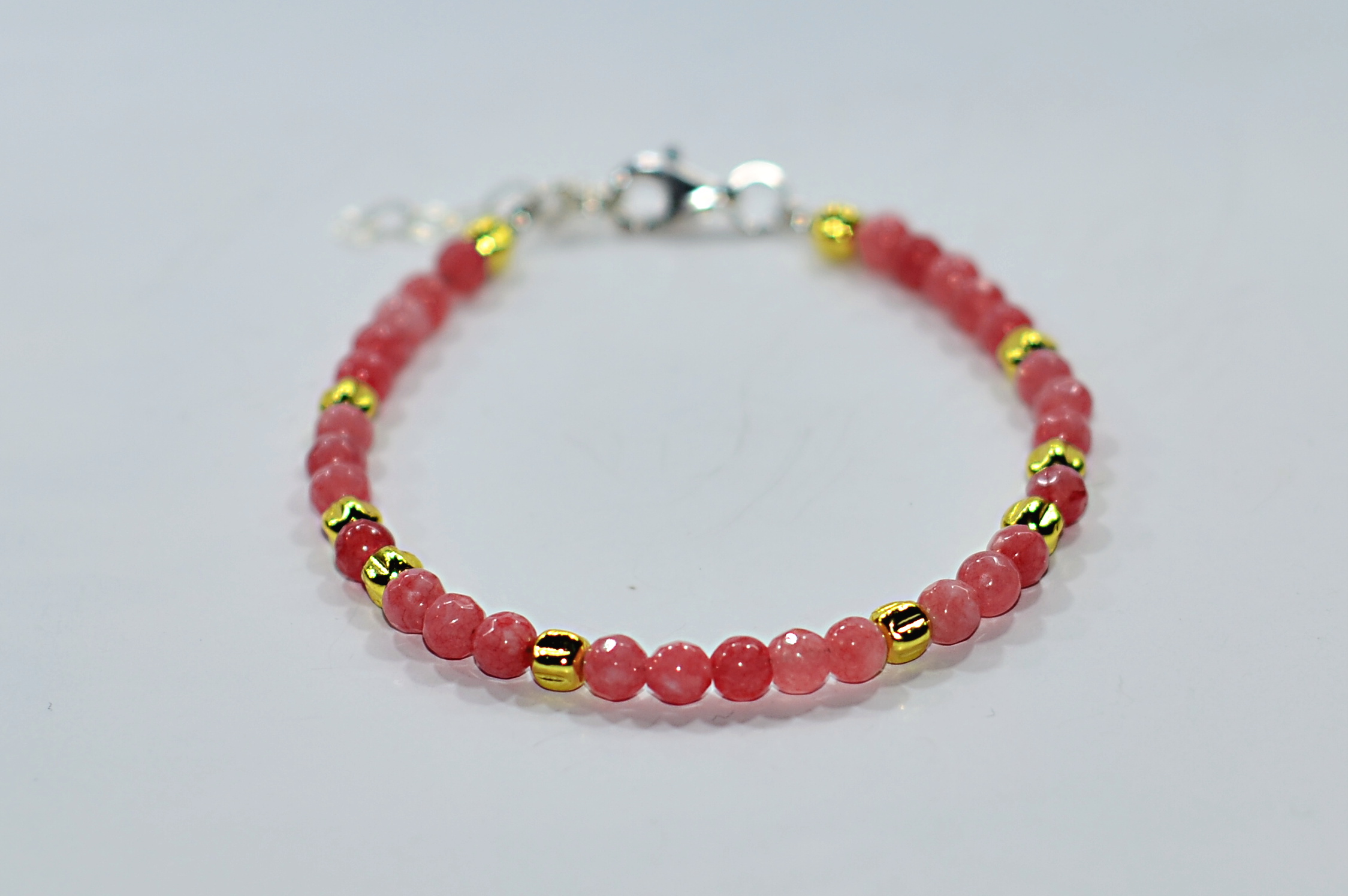 Biżuteria z kamieni naturalnych - bransoletka z agatem - nr kat. 264a