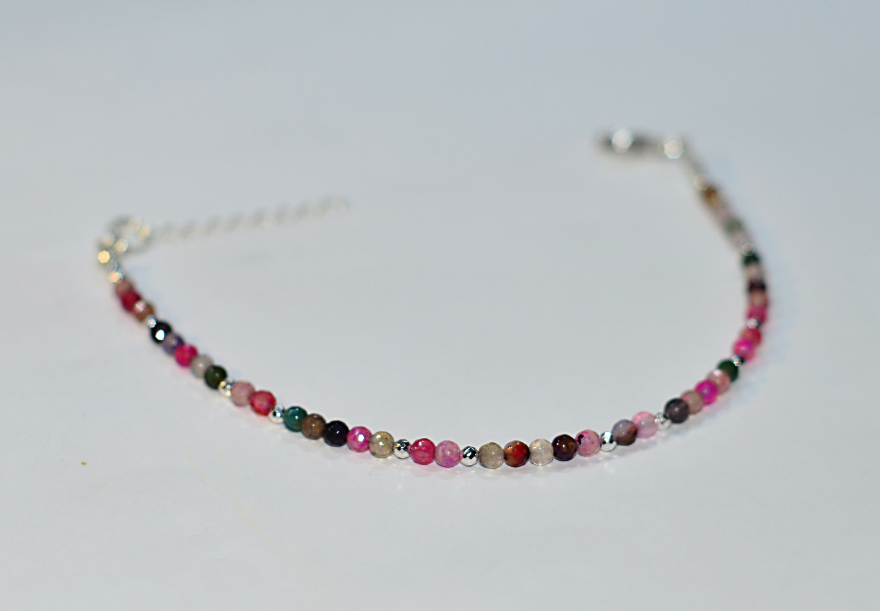 Biżuteria z kamieni naturalnych - bransoletka z agatem - nr kat. 175a