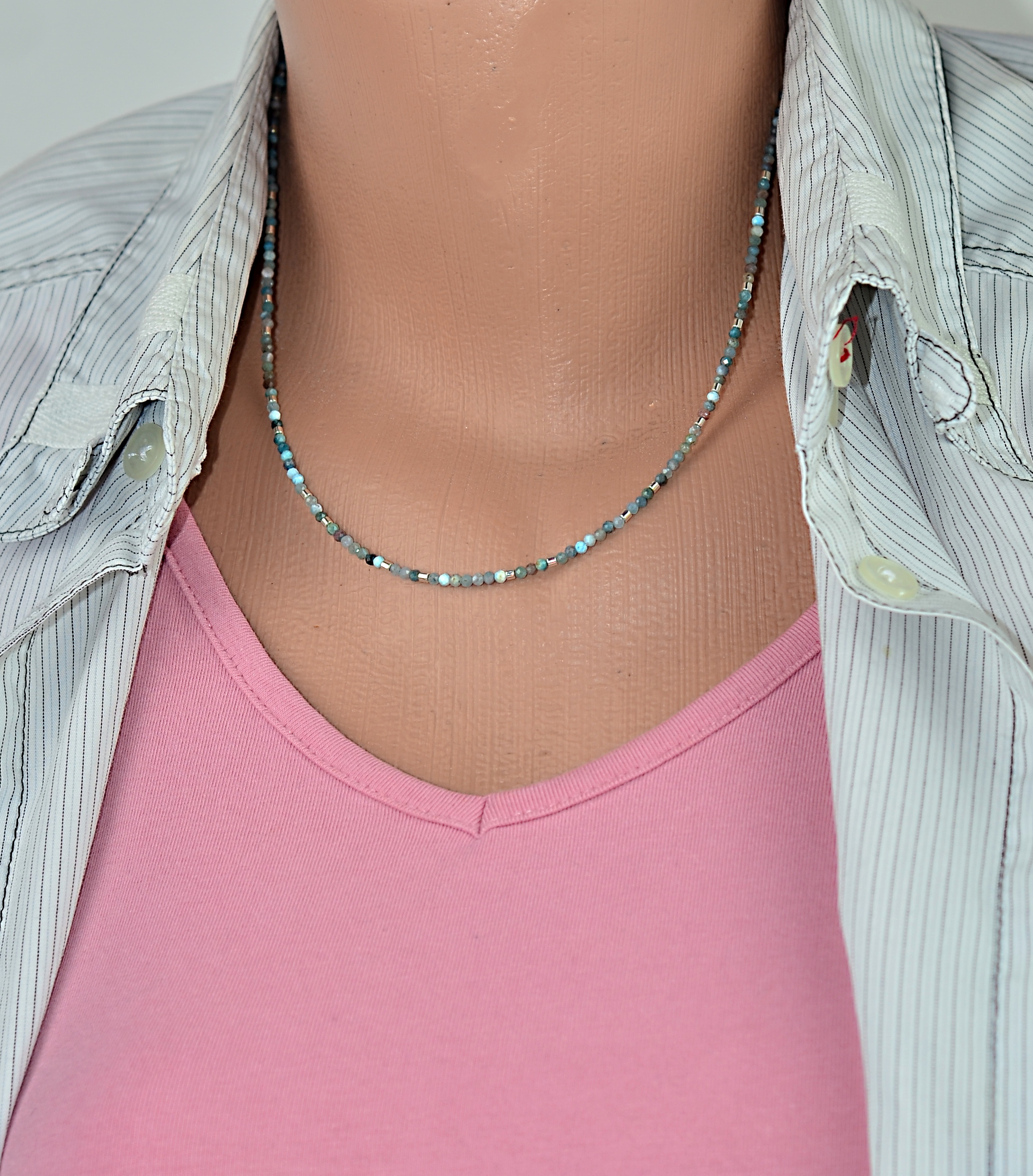 Naszyjnik oraz bransoletka z Apatytem - nr kat. 304