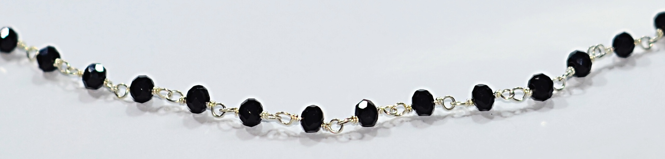 Biżuteria z kamieni naturalnych - bransoletka ze spinelem - nr kat. 239a