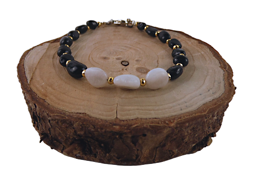 Biżuteria z kamieni naturalnych - bransoeltka z turmalinem - nr kat. 234a