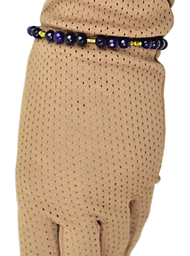 Biżuteria z kamieni naturalnych - bransoletka z agatem - nr kat. 215a