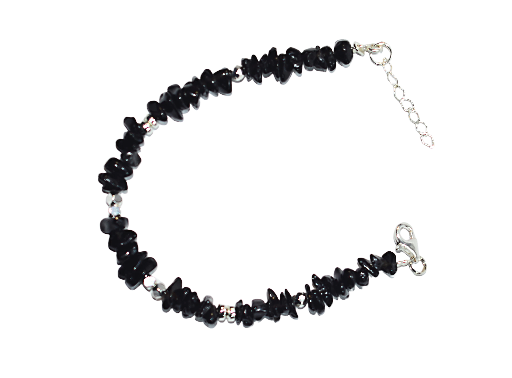 Biżuteria z kamieni naturalnych - bransoletka z agatem - nr kat. 186a