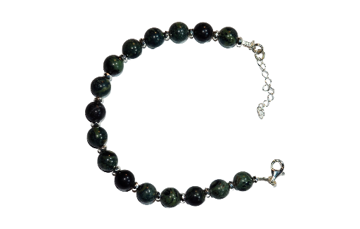 Biżuteria z kamieni naturalnych - bransoletka z jaspisem - nr kat. 124a