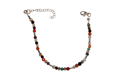 Bransoletka z miksem kamieni - nr kat. 90a