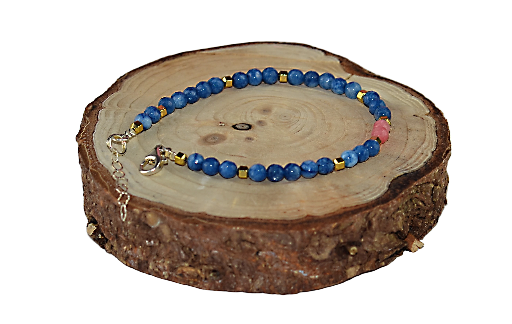 Biżuteria z kamieni naturalnych - bransoetka z agatem - nr kat. 280a