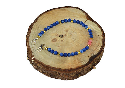 Biżuteria z kamieni naturalnych - bransoetka z agatem - nr kat. 280a