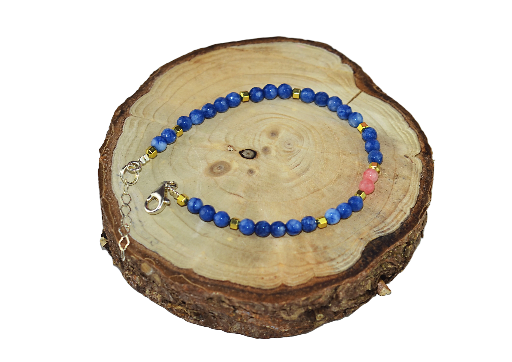 Biżuteria z kamieni naturalnych - bransoetka z agatem - nr kat. 280a