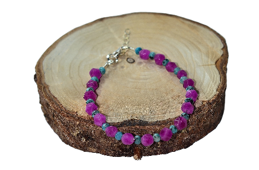 Biżuteria z kamienie naturalnych bransoletka z agatem nr kat. 300a