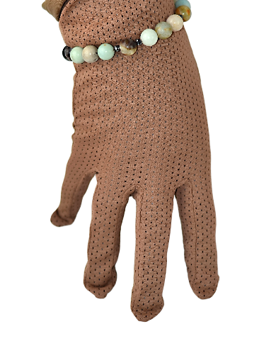 Biżuteria z kamieni naturalnych bransoletka z amazonitem - nr kat.314a