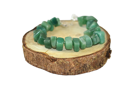 Biżuteria z kamieni naturalnych bransoletka z awenturynem - nr kat. 316a