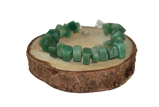 Biżuteria z kamieni naturalnych bransoletka z awenturynem - nr kat. 316a