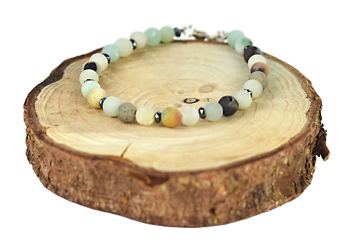 Naszyjnik i bransoletka amazonit nr kat. 345/345a