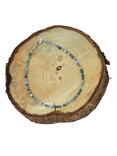 Biżuteria z kamieni naturalnych - bransoletka z kianitem - nr kat. 304a