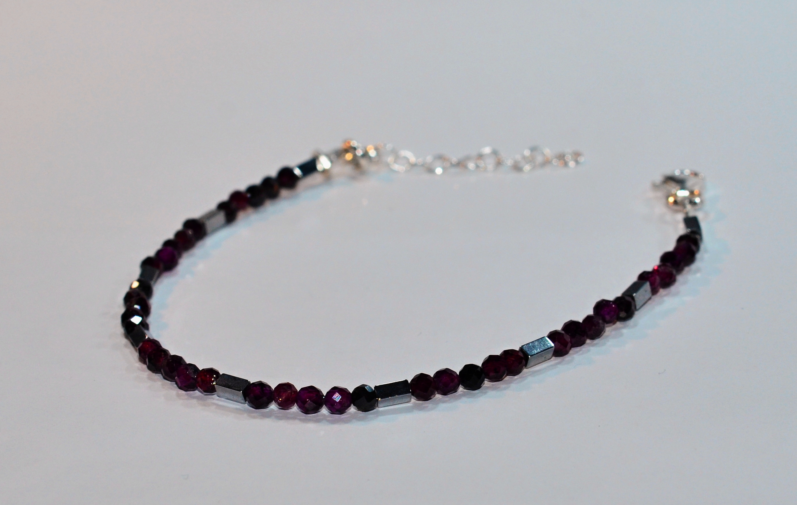 Bansoletka z granatem - nr kat. 89a