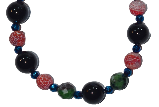 Bransoletka z zoisytem z rubinem - nr kat. 86a