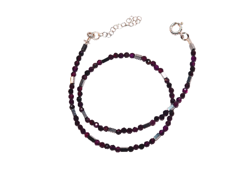 Bransoletka z granatem - nr kat. 89aa