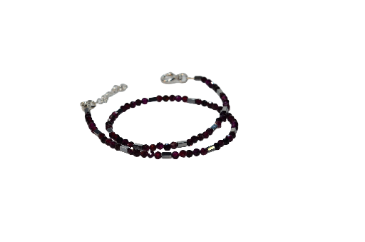 Bransoletka z granatem - nr kat. 89aa